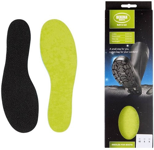 Bekina inlegzool e001 groen - maat 42 - 00.135.001.42