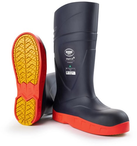 Bekina steplitex stormgrip laars s5 xas9p5562yp533 | blauw oranje | maat 39 - 5412684039293