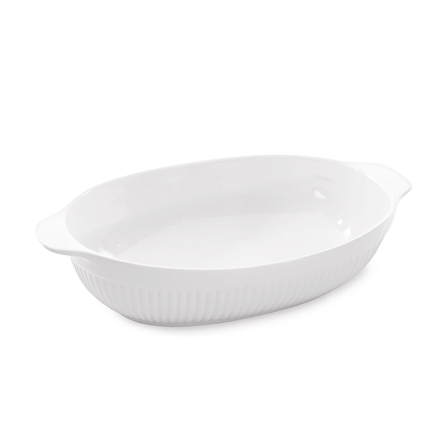 Berghoff bianco ovenschaal ovaal 43x9x27cm