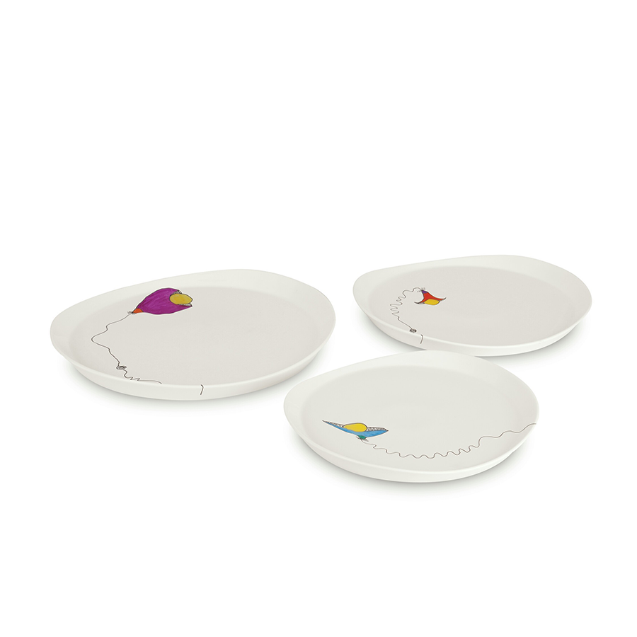 Berghoff eclipse bord rond codriez ø28cm 2 stuks