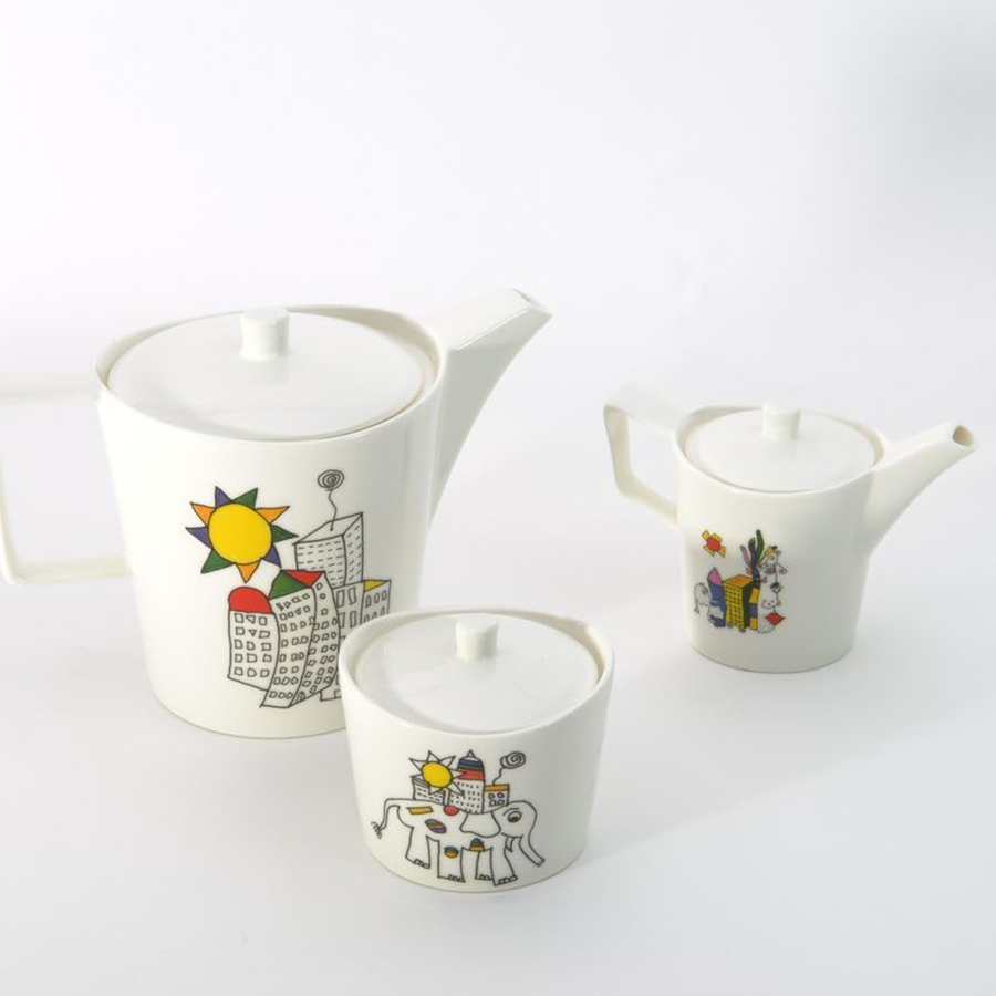Berghoff eclipse koffie- theeset codriez 6-delig