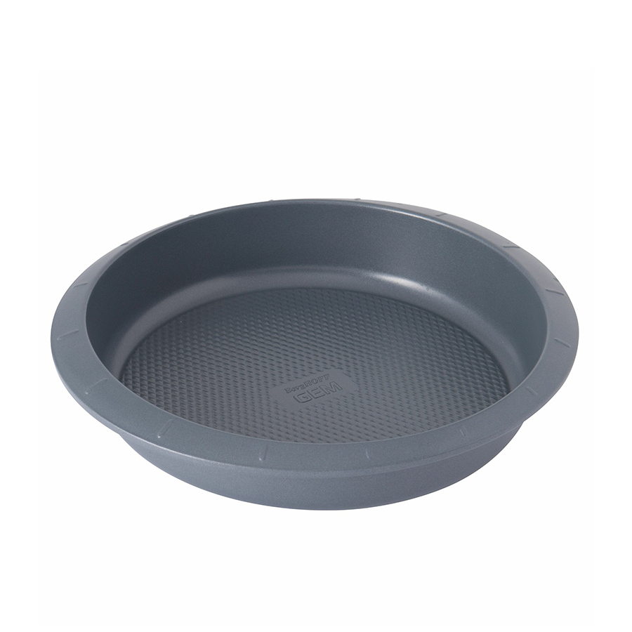 Berghoff gem cakevorm rond grijs 27x25,5x5cm