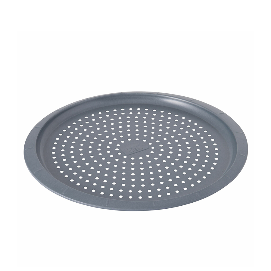 Berghoff gem pizzaplaat geperforeerd grijs 36x34,5x1,5cm