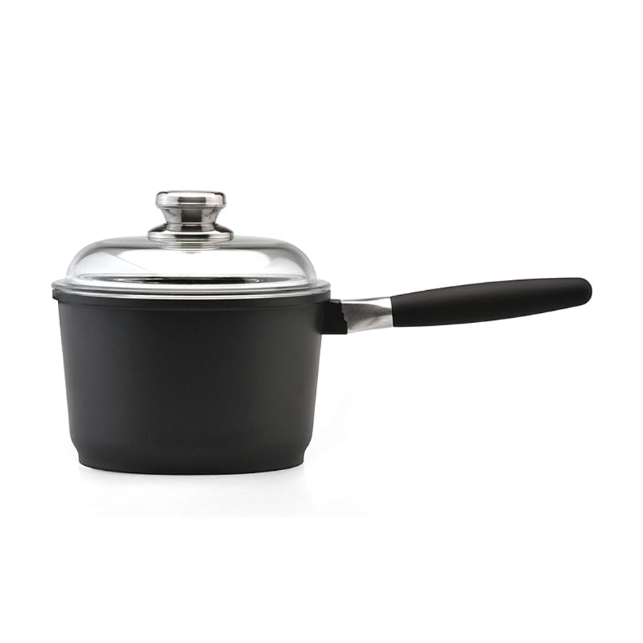 Berghoff geminis steelpan met deksel afneembaar handvat keramisch ø16cm