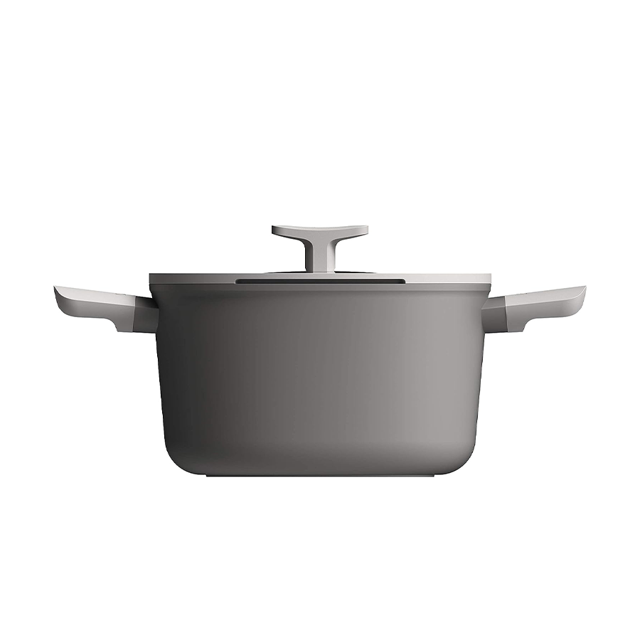 Berghoff leo lite kookpot met deksel grijs ø24cm
