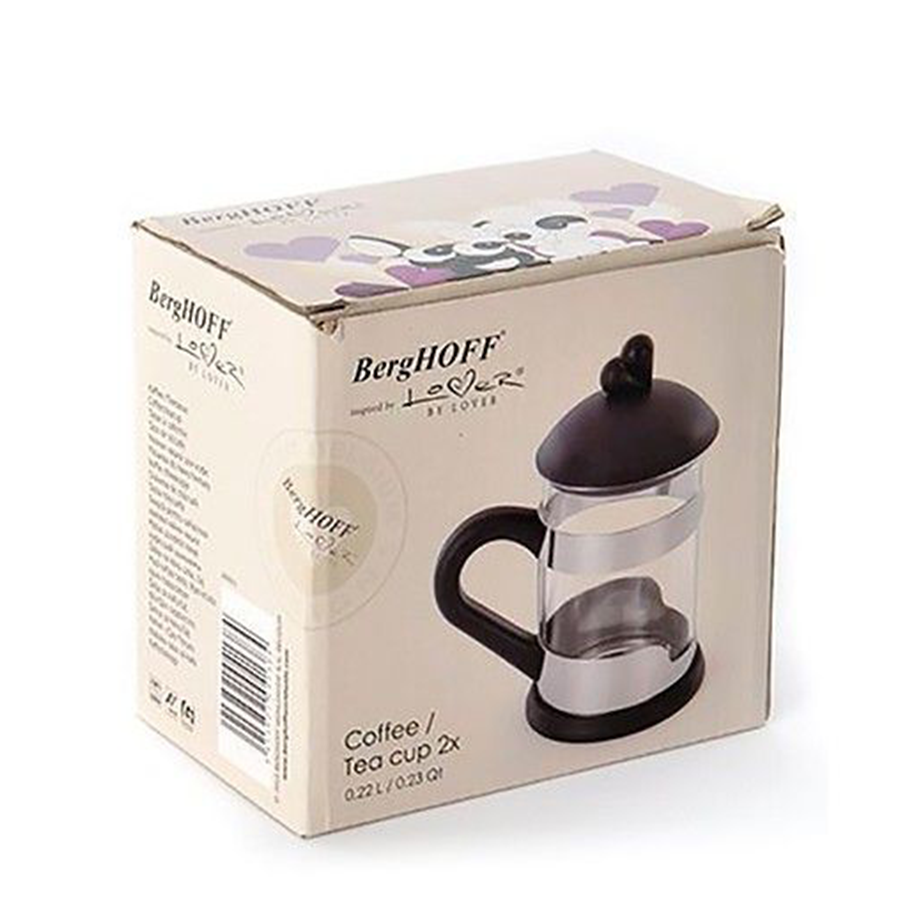 Berghoff lover by lover koffie- theekopje 200ml 2 stuks