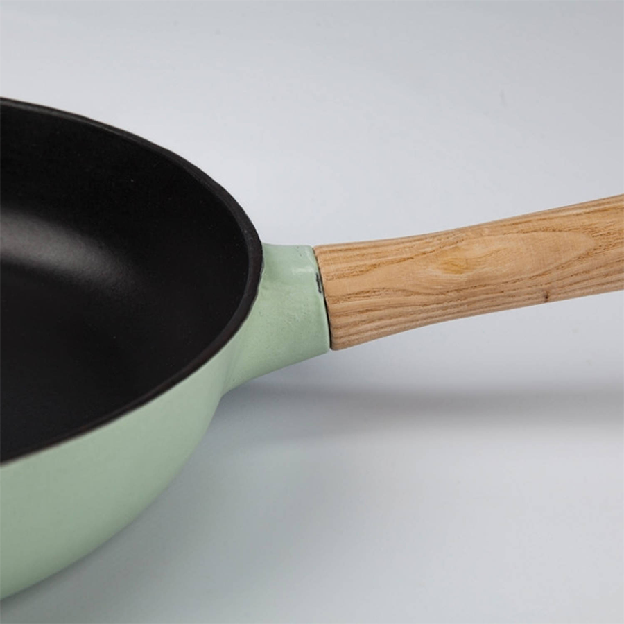 Berghoff ron braadpan gietijzer groen ø26cm