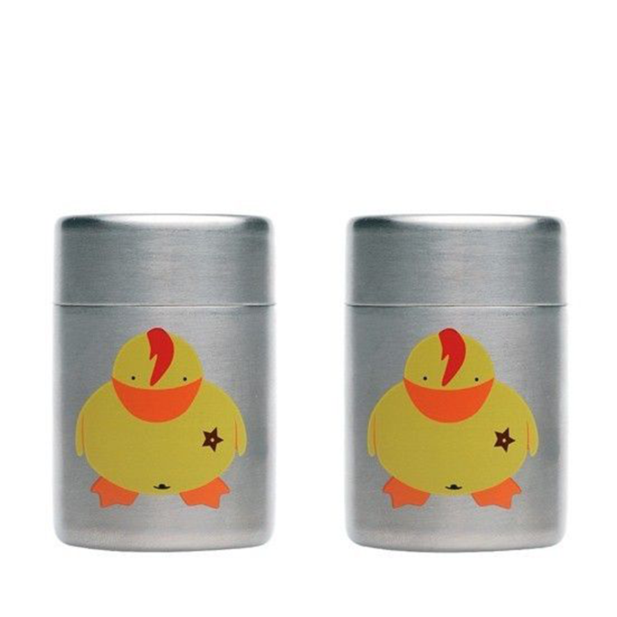 Berghoff sheriff duck peper- en zoutvaatje 5cm