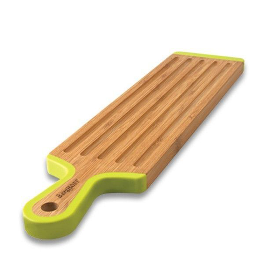 Berghoff snijplank lang met handvat bamboe 43x10x1,6cm