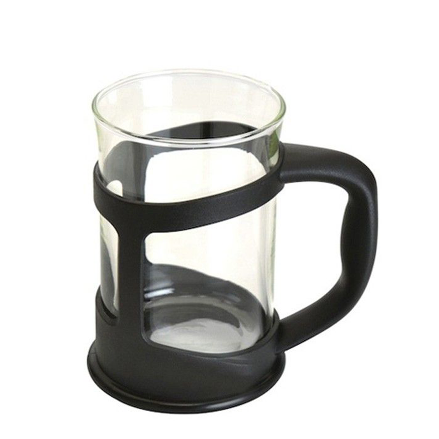 Berghoff studio koffie- theekopje zwart 300ml 2 stuks