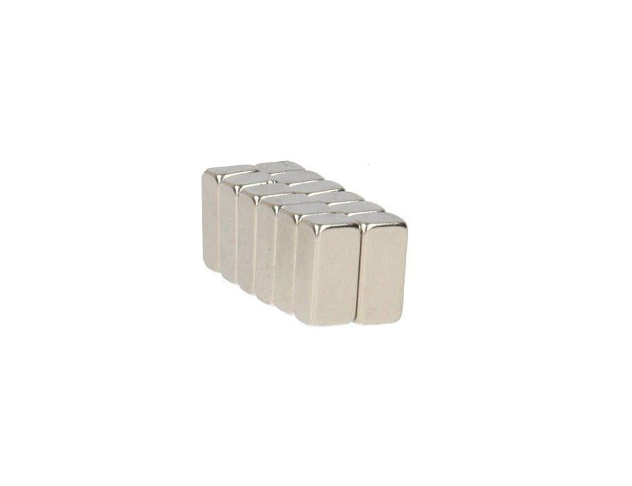 Bespaartopper Blokmagneten Vernikkeld 2700st. In bulk