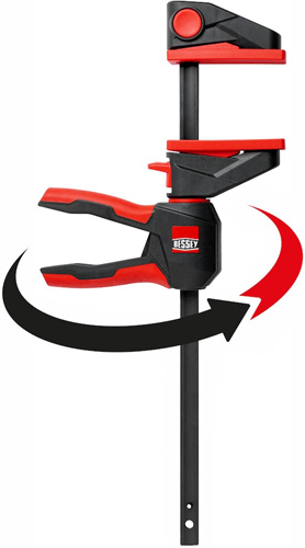 Bessey ez360 eénhandse lijmtang met draaibare handgreep | 150 mm - ez360-15