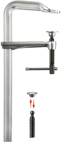 Bessey geheel stalen lijmtang gz-k 200 100 - gz20k