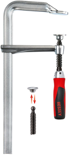 Bessey lijmtang | geheel staal | 300 120 mm | klapgreep - gz3012kg