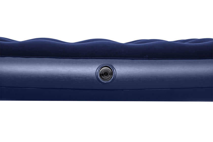 Gevlokt 22 Vol Luchtbed 191 x 137 cm Blauw