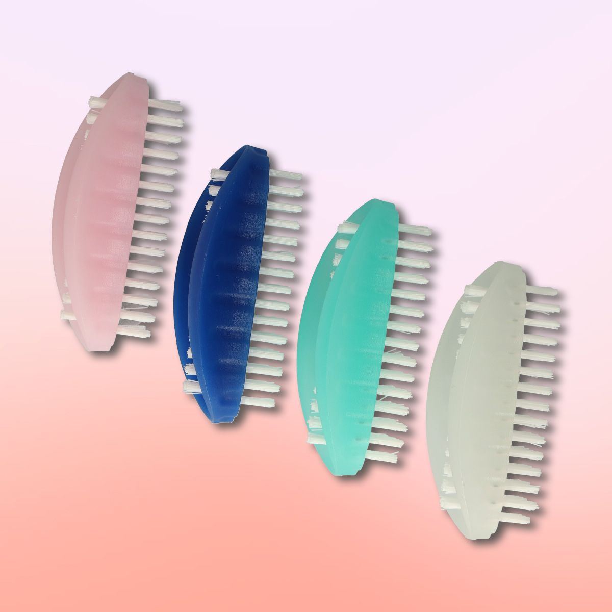 Badplezier nagelborstel frosted assorti