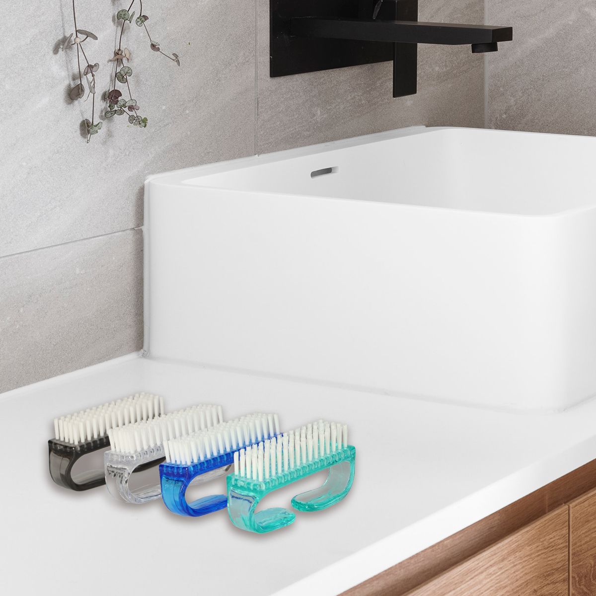 Badplezier nagelborstel handvat assorti