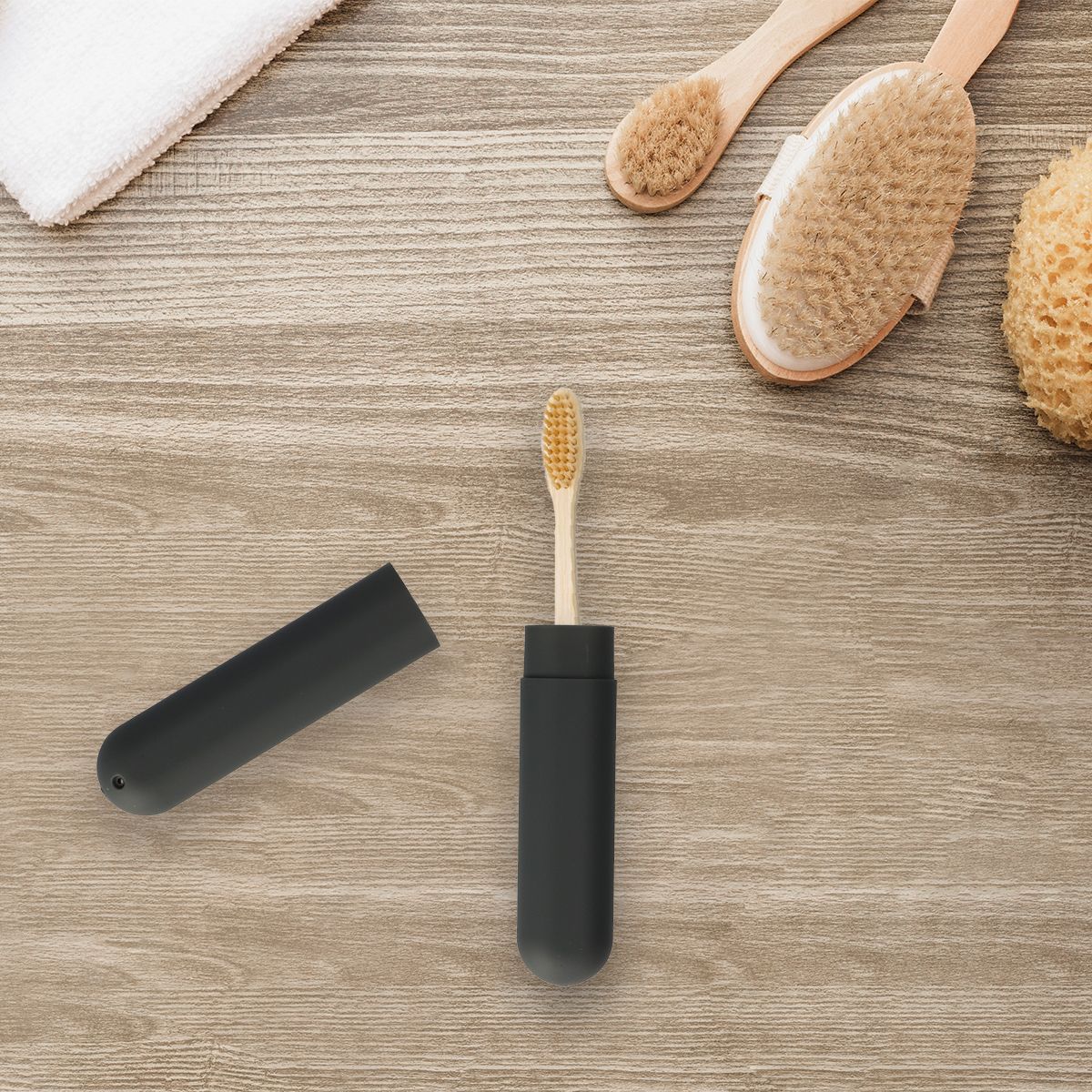 Badplezier tandenborstelhouder soft-touch assorti