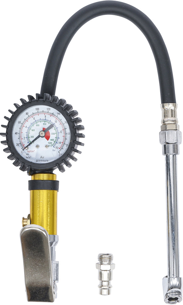 Bgs technic kraftmann - compressed air tyre inflator (0-15 bar)