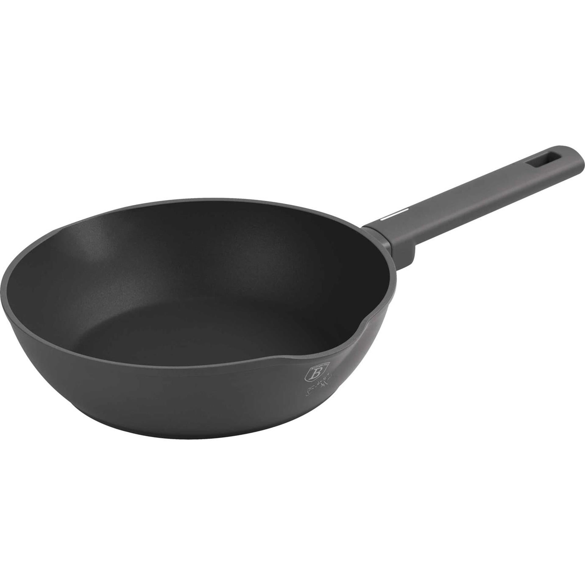 Berlingerhaus bh diepe koekenpan 24cm anthracite