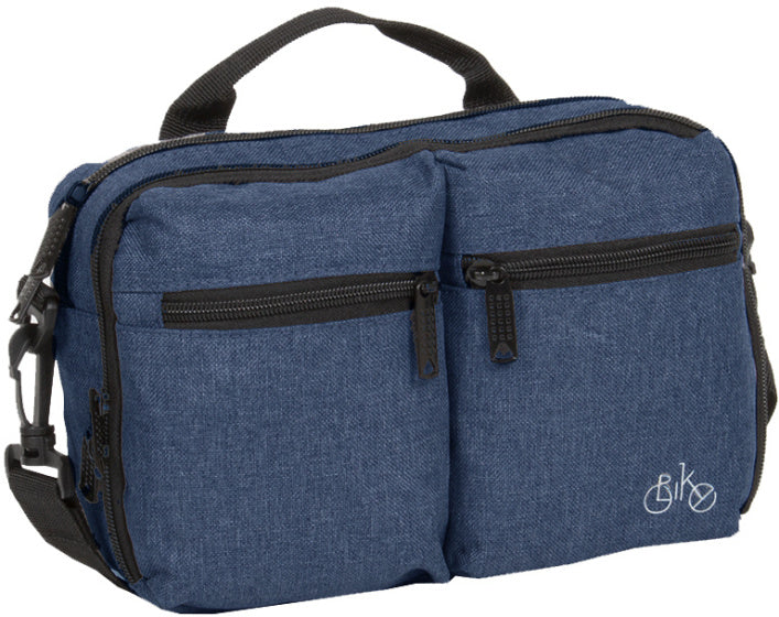 Bikedrops stuurtas met schouderhengsel nylon 3l navy