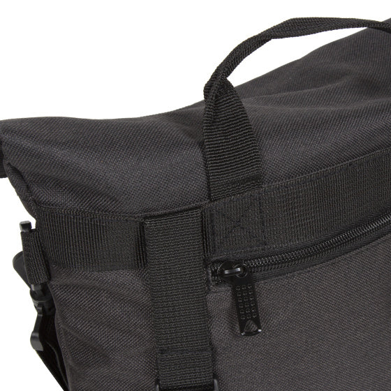 Bikedrops stuurtas met schouderhengsel nylon 6l zwart