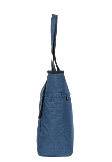 Bikedrops shopper fietstas nylon 21l navy