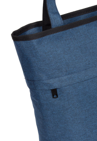 Bikedrops shopper fietstas nylon 21l navy
