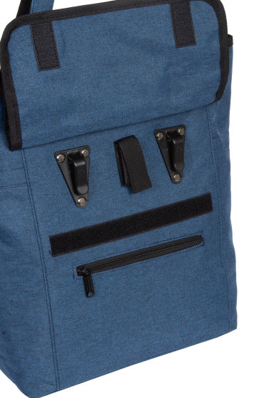 Bikedrops shopper fietstas nylon 21l navy