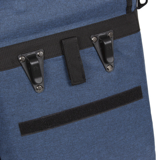 Bikedrops shopper fietstas met schouderhengsel nylon 12l navy