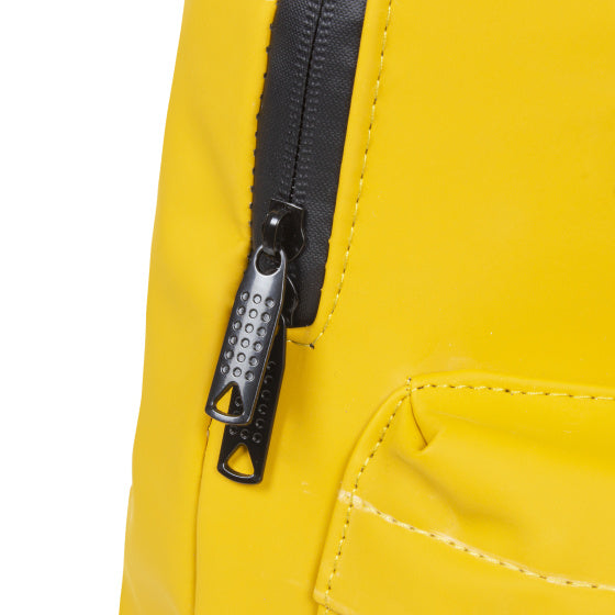 Fiets spatwaterafstotende fietsrugzak 17l geel