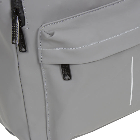 Bike spatwaterafstotende fietsrugzak 17l grijs