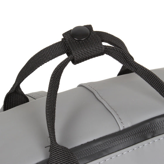 Bike spatwaterafstotende fietsrugzak 17l grijs