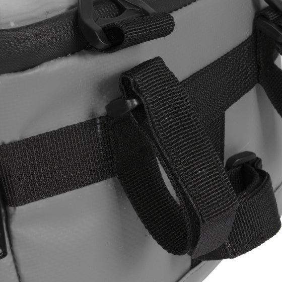 Bike splash waterafstotende stuurtas met schouderhengsel 5l grijs