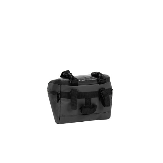 Bike splash waterafstotende stuurtas met schouderhengsel 5l zwart