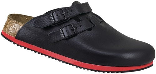 Birkenstock werkklompen | maat 40 zwart | leer | sra en 20347 | 1 paar - 582636-40 - 582636-40
