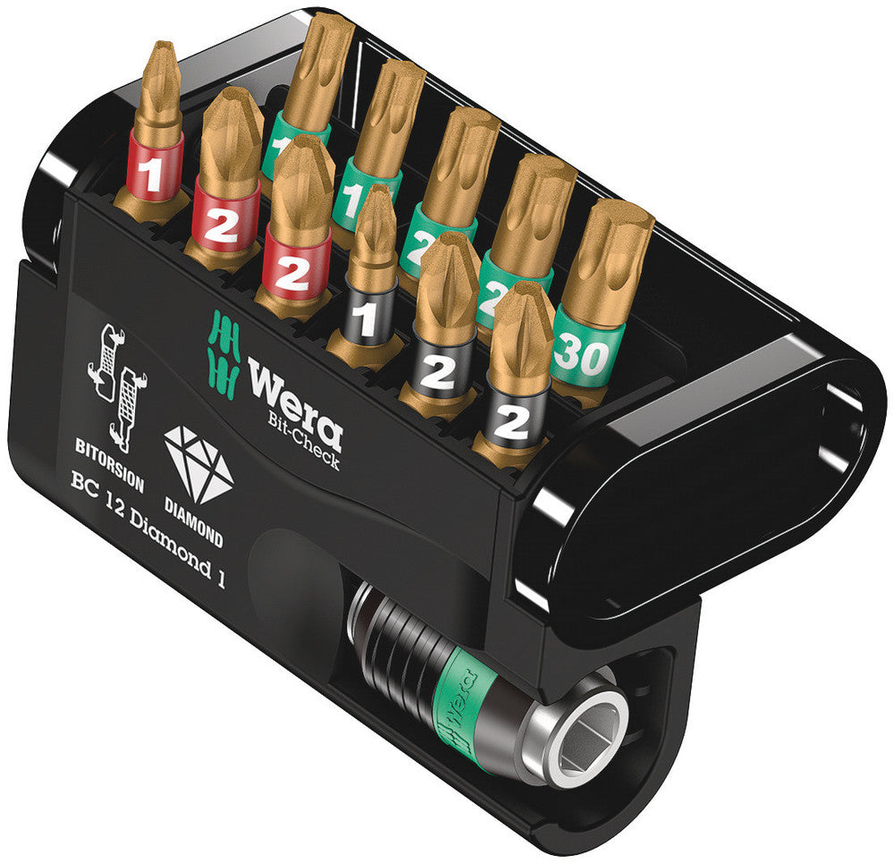 Wera bit-check 12 diamond 1 bitset (12-delig)