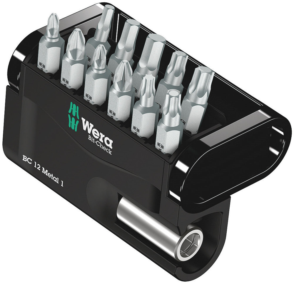 Wera Bitset Bit-Check 12 Metaal 1