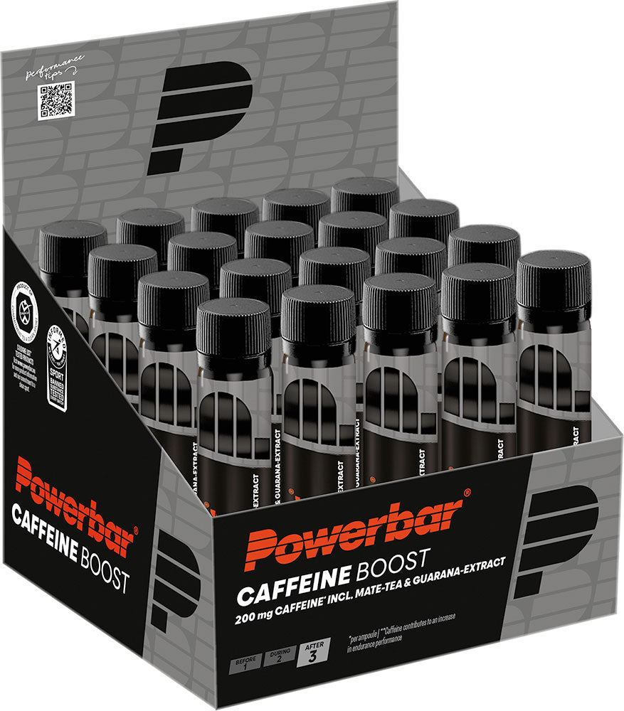 Powerbar black line caffeine boost ampoule 20x25ml