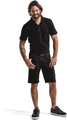 Blåkläder service short stretch 14491845 | zwart | maat 50 - 7330509535882