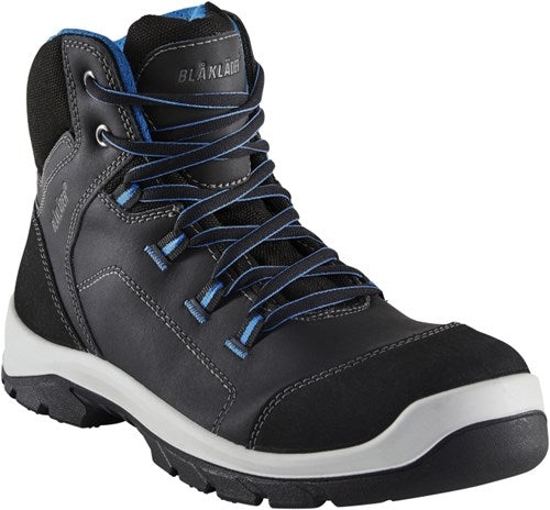 Blåkläder veiligheidsschoen 2434 s3 hoog | zwart blauw | maat 44 - 00.183.002.45