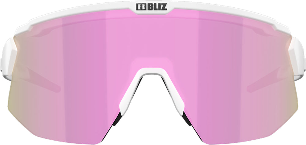 Bliz breeze small brown w rosegold multi - sports glasses