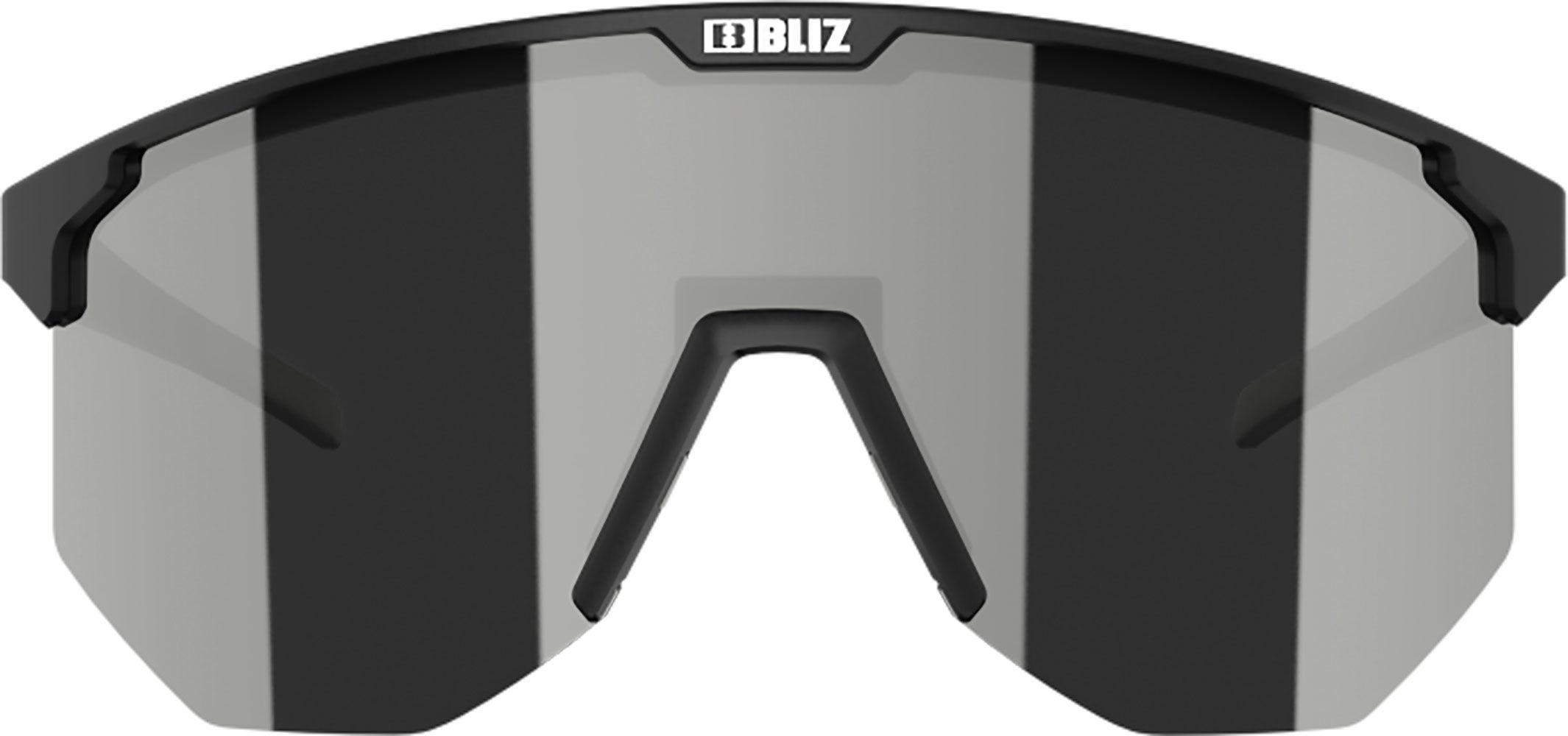 Bliz hero smoke w silver mirror - sports glasses