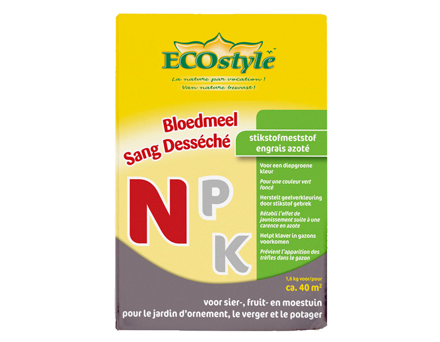 Ecostyle bloedmeelkorrels - 1,6kg