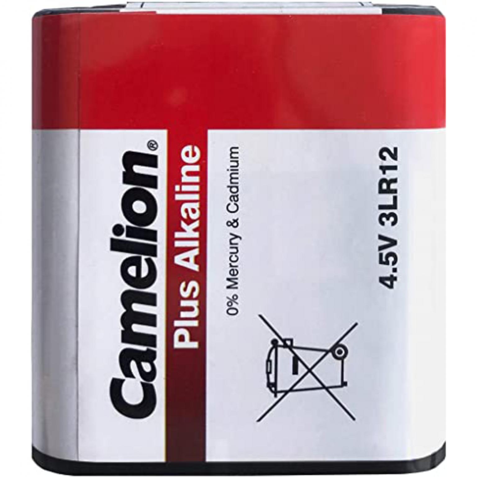 Camelion alkalisch 4,5v 3r12 batterij plat per stuk