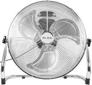 Enzo blow vloerventilator 45cm | 220v | 200w | chroom | 3 luchtstroomsnelheden - 8652538