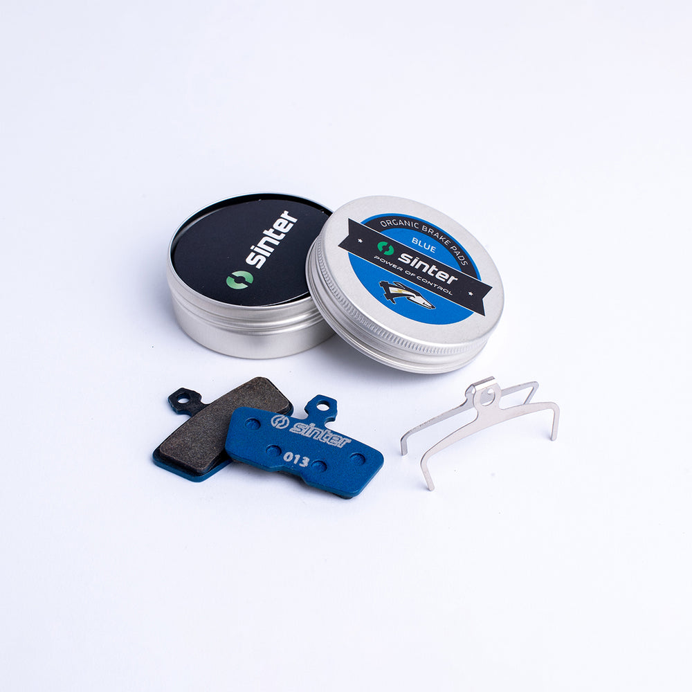 Schijfremblokken Elektrisch Blauw