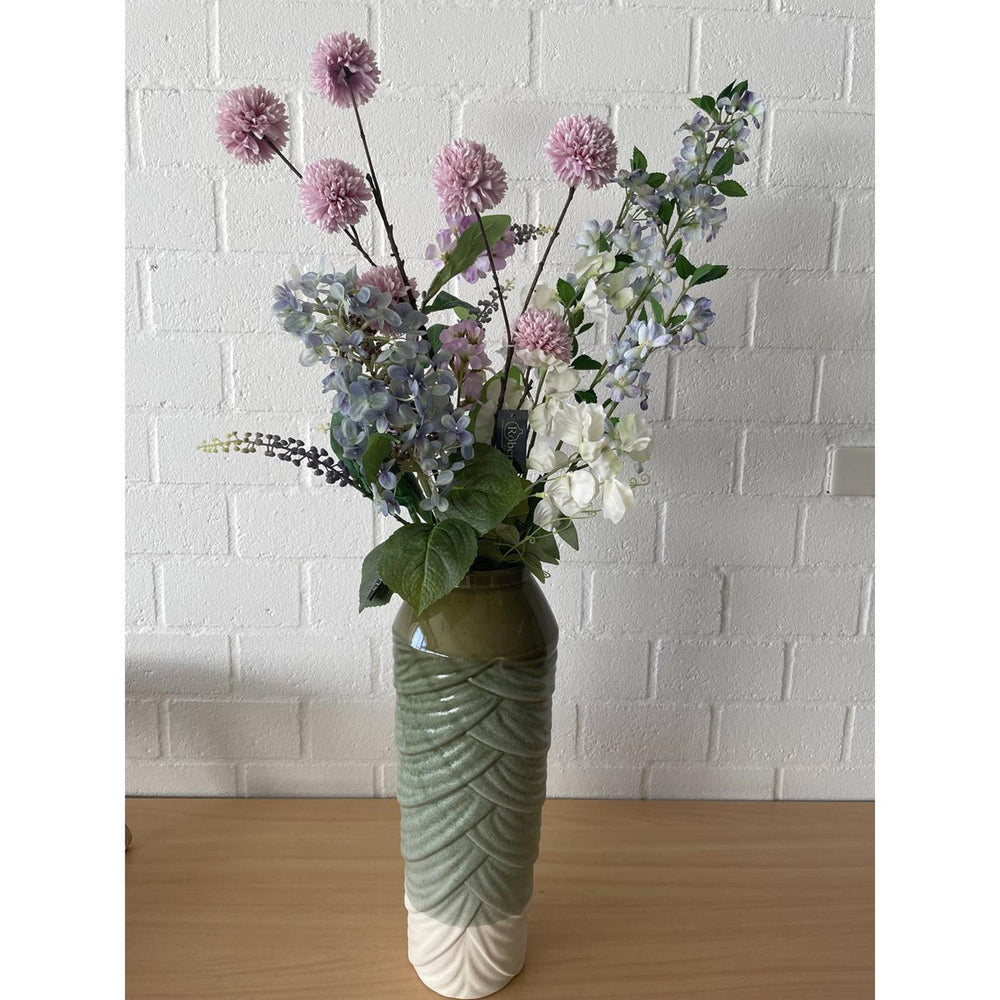 Roberts collection kunstbloem sweet pea spray 76cm wit