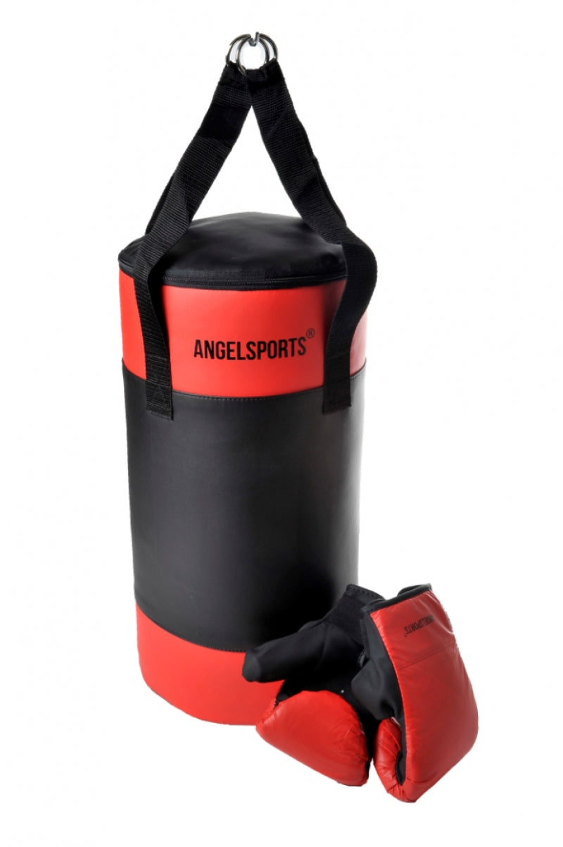 Angeltoys bokszak met 2 handschoenen