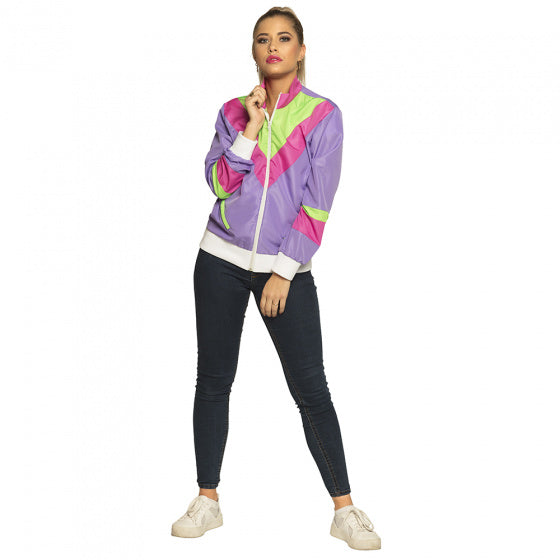 Boland Trainingsjasje Retro Dames Polyester Maat M